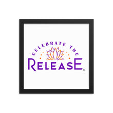 Load image into Gallery viewer, Celebrate The Release - Framed poster