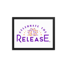 Load image into Gallery viewer, Celebrate The Release - Framed poster