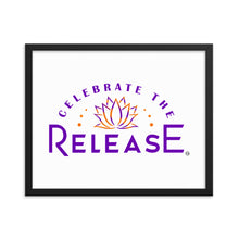 Load image into Gallery viewer, Celebrate The Release - Framed poster